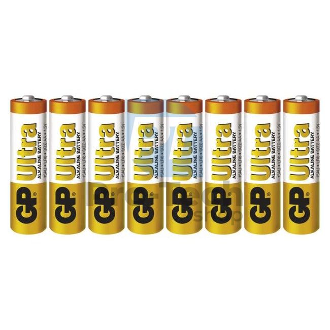 Alkalická batéria GP Ultra LR6 (AA), 8 ks 71491