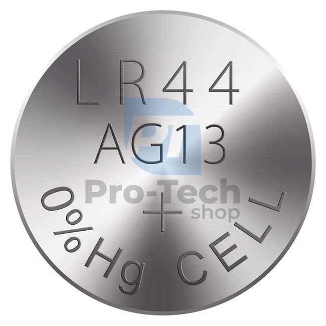 Alkalická gombíková batéria RAVER LR44 (A76), 5ks 70544