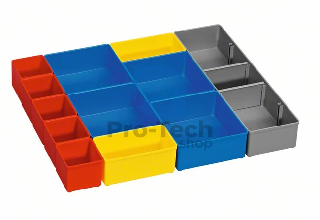 Boxy na odkladanie malých predmetov Bosch i-BOXX 53 inset box súprava 12 kusov 03131