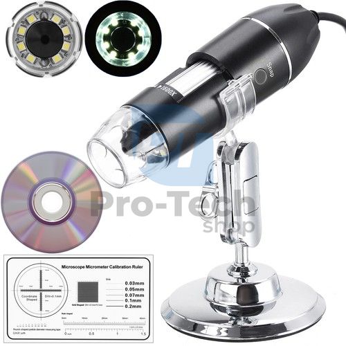 Digitálny mikroskop USB 1600x 22185 75737