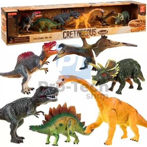 Dinosaury: Pohyblivé figúrky - 6 kusov od Kruzzel 74112