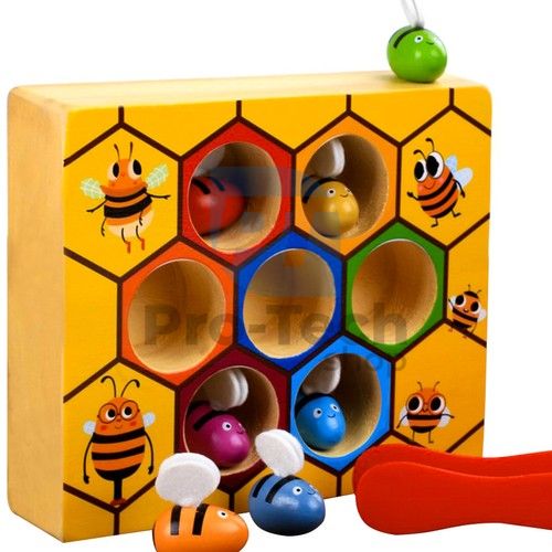 Drevená hra "Plást medu" Kruzzel 21910 75744