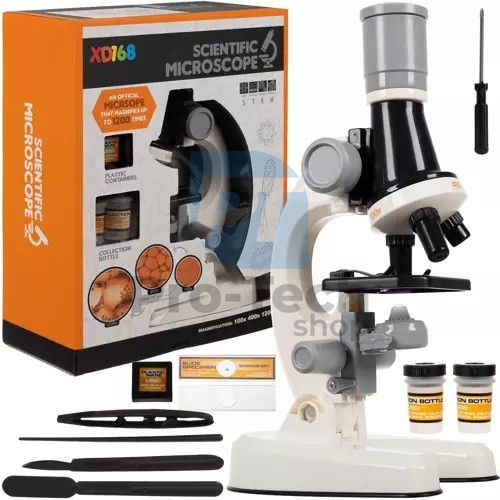 Edukačný mikroskop 1200x Kruzzel 19761 74203