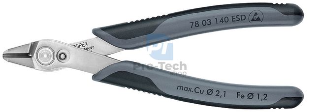 Electronic Super Knips® XL kliešte ESD 140mm KNIPEX 13473