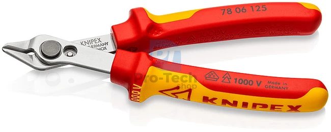 Electronic Super Knips® kliešte izolované 125mm KNIPEX 16042