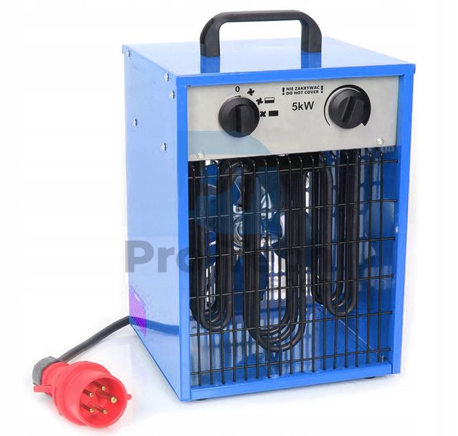 Elektrický priemyselný ohrievač vzduchu 5KW 01225