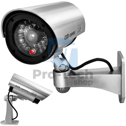 Falošná bezpečnostná kamera s LED 74232