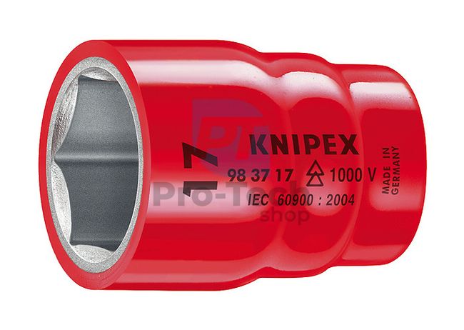 Hlavica šesťhran 12 mm s vnútorným štvorhranom 1/2“ KNIPEX 08901