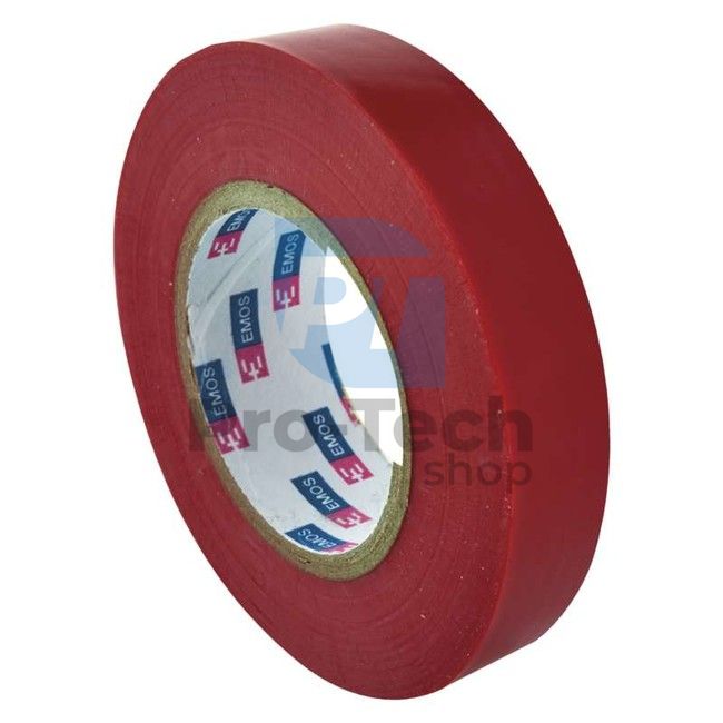 Izolačná páska PVC 15mm / 10m červená, 1ks 71032