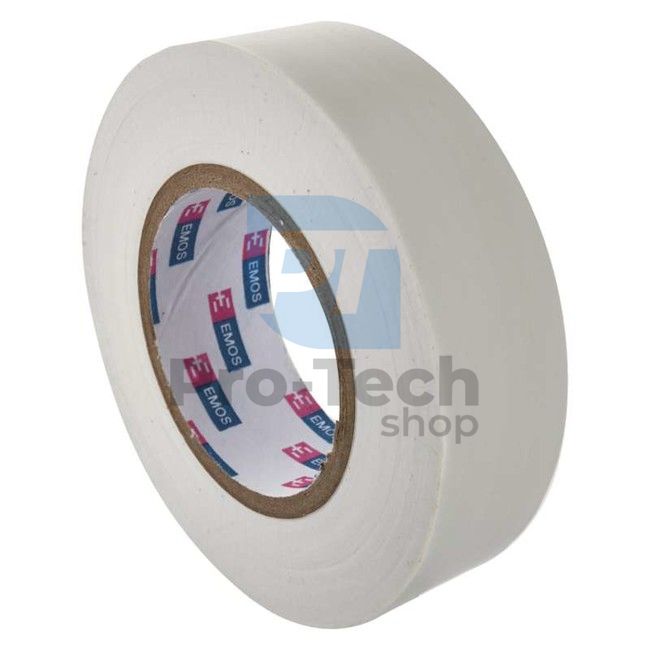 Izolačná páska PVC 19mm / 20m biela, 1ks 71008