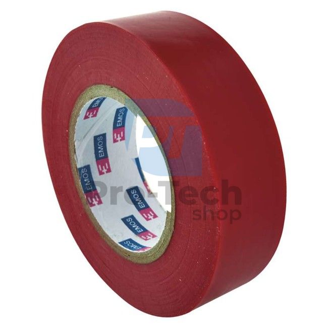 Izolačná páska PVC 19mm / 20m červená, 1ks 71017