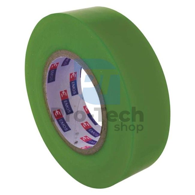 Izolačná páska PVC 19mm / 20m zelená, 1ks 70992