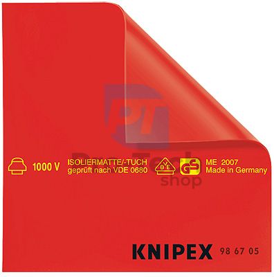 Izolačná podložka z gumy 1000x1000 mm KNIPEX 08950