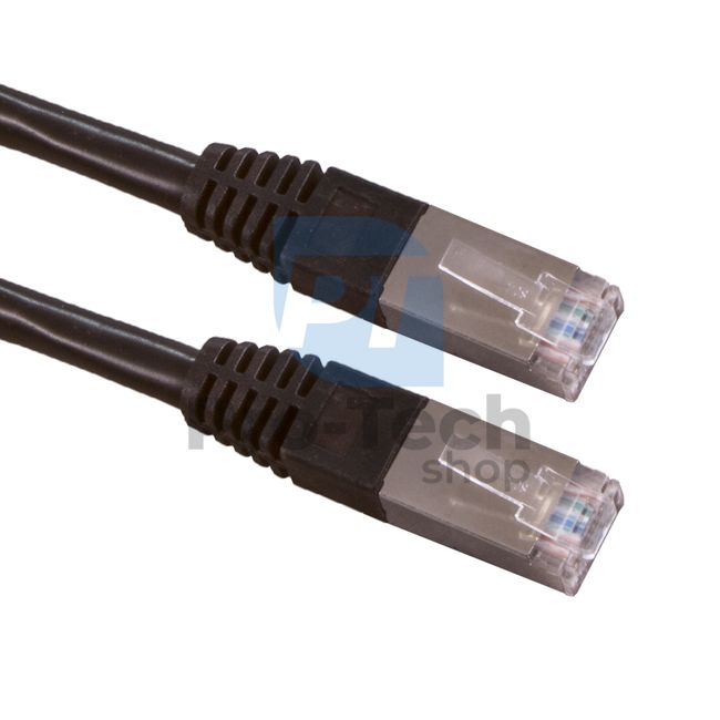 Kábel FTP Cat. 6 Patchcord RJ45, 1m, čierny 72496