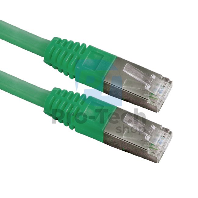 Kábel FTP Cat. 6 Patchcord RJ45, 1m, zelený 72495