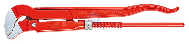 Kliešte na rúry S-typ farbené na červeno 420 mm KNIPEX 08375