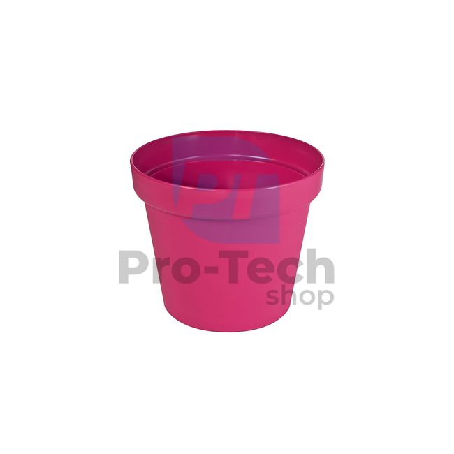 Kvetináč plastový 15cm ružový 13896