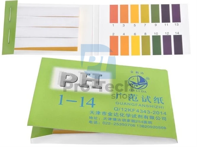 Lakmusové papieriky na test PH vody - sada 80 ks 74499