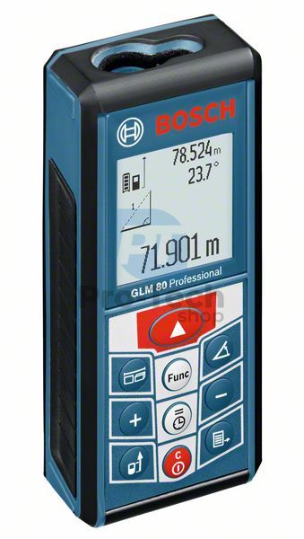 Laserový merač vzdialeností Bosch GLM 80 Professional 03176