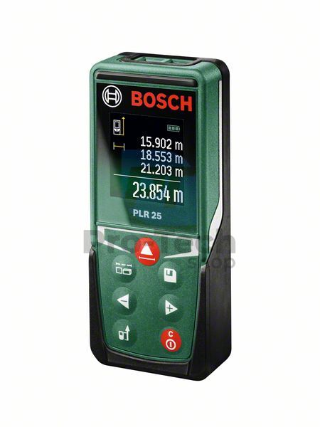 Laserový merač vzdialeností Bosch PLR 25 10494