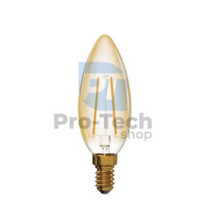 LED žiarovka Vintage Candle 2W E14 teplá biela+ 70503