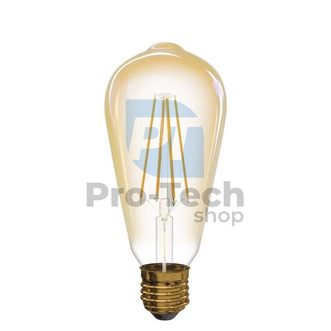 LED žiarovka Vintage ST64 4W E27 teplá biela+ 70518