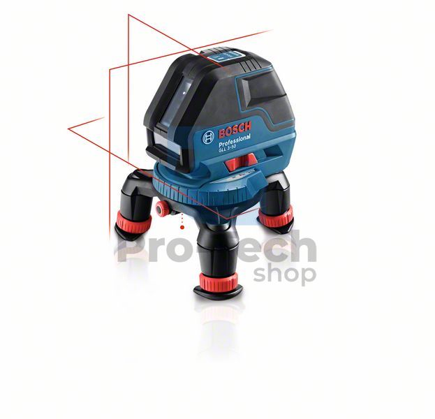 Líniový laser Bosch GLL 3-50 + BM 1, L-Boxx 03188