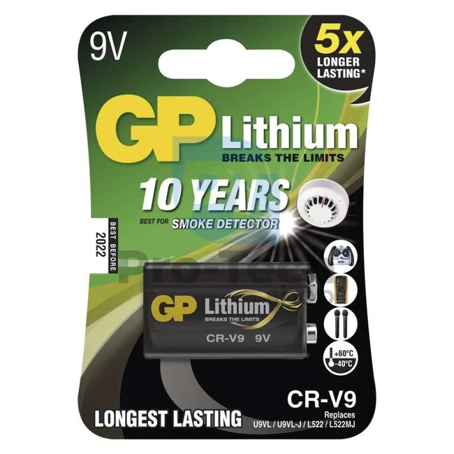 Lítiová batéria GP CR-V9 (9V) 70381
