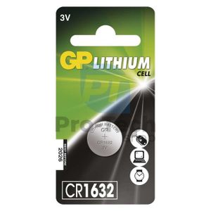 Lítiová gombíková batéria GP CR1632 70375
