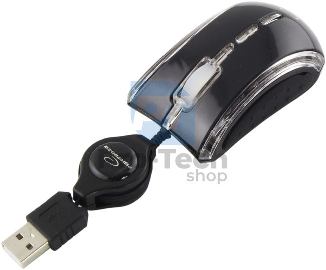 Mini myš USB CELANEO, čierna 73133