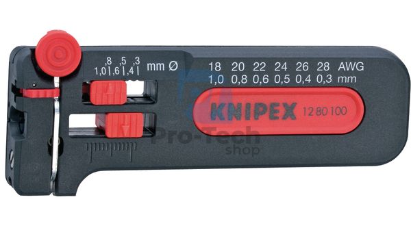 Mini odizolovacie náradie 100 mm s AWG 28 - 18 KNIPEX 07746