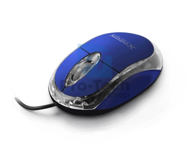 Myš 3D USB CAMILLE, modrá 73438