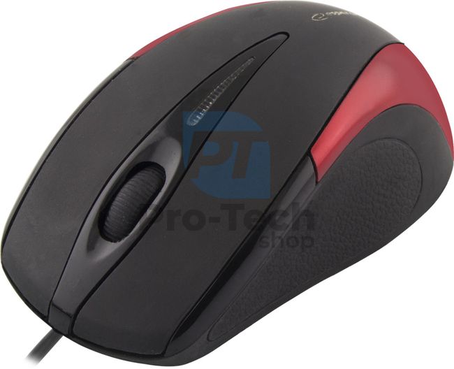 Myš 3D USB SIRIUS, červená 73129