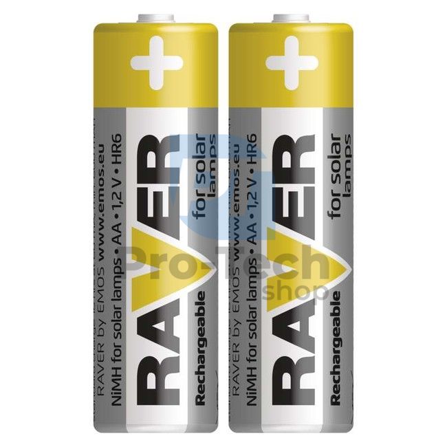 Nabíjacia batéria RAVER 600 mAh HR6 (AA), 2ks 70499