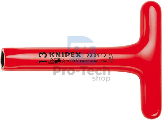 Nástrčný kľúč 8 mm s T rukoväťou 200 mm KNIPEX 08831