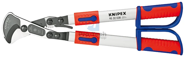Nožnice na káble (s račňou) 570 mm kalené KNIPEX 08570