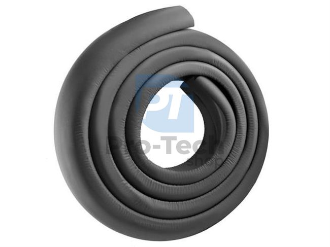 Ochranná penová páska na ochranu hrán čierna 1,1cm x 3cm x 200cm 74767