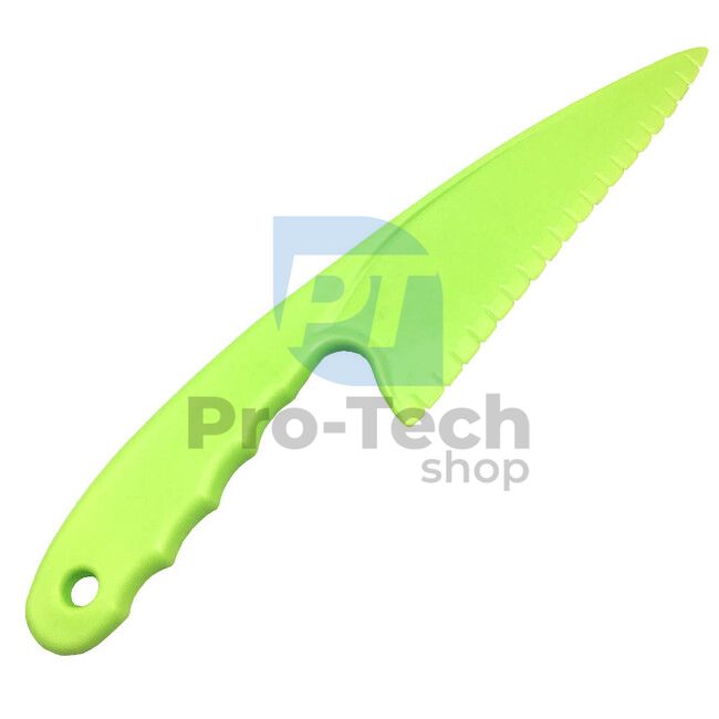 Plastový nôž na krájanie cesta Green 53781