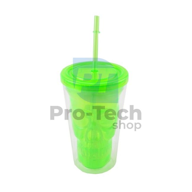 Plastový pohár v tvare lebky 500ml 52958
