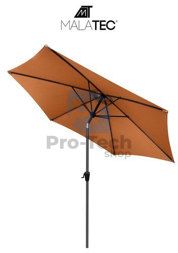 Plážový / záhradný dáždnik 3m - hnedý 74894