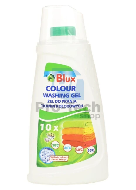 Prací gél Blux s odmerkou farebná bielizeň 1000ml 30198