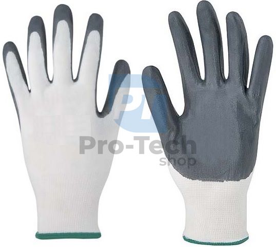 Pracovné rukavice 10“ grey 02455