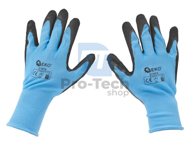 Pracovné rukavice 11" modré 40172