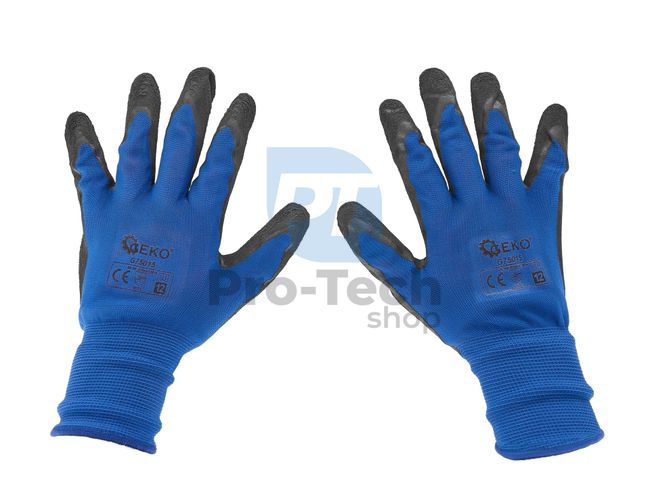 Pracovné rukavice 12" námornícka modrá 40173