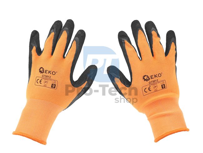 Pracovné rukavice 9" oranžové 40170