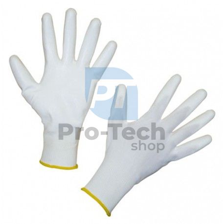 Pracovné rukavice biele 10“ 02165