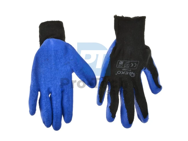 Pracovné rukavice zateplené 8“ BLUE 09568