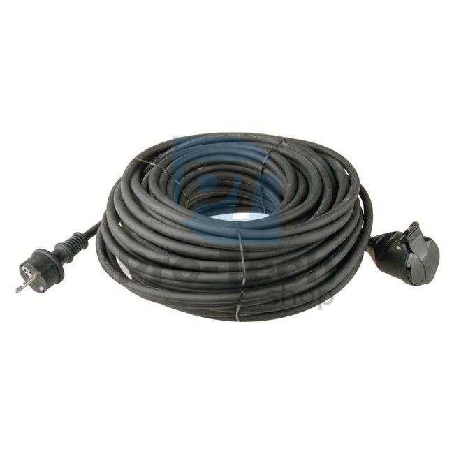 Predlžovací kábel gumový – spojka, 20m, 3× 1,5mm2 70490