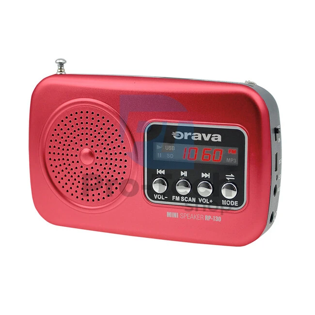 Prenosný rádio prijímač Orava 73536