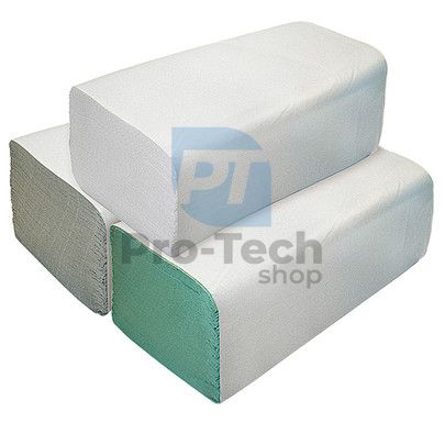 Priemyselné papierové uteráky 1-vrstvové zelené EKONOMY Linteo 5000ks - 20 balíčkov 30485